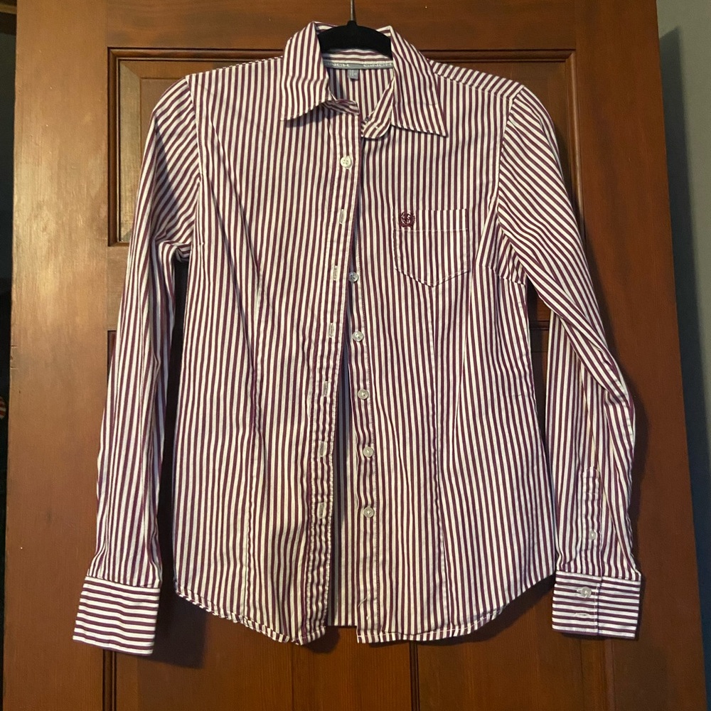 Cinch button down